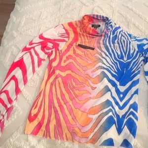 AFRM Women's XL Mesh Turtleneck Top